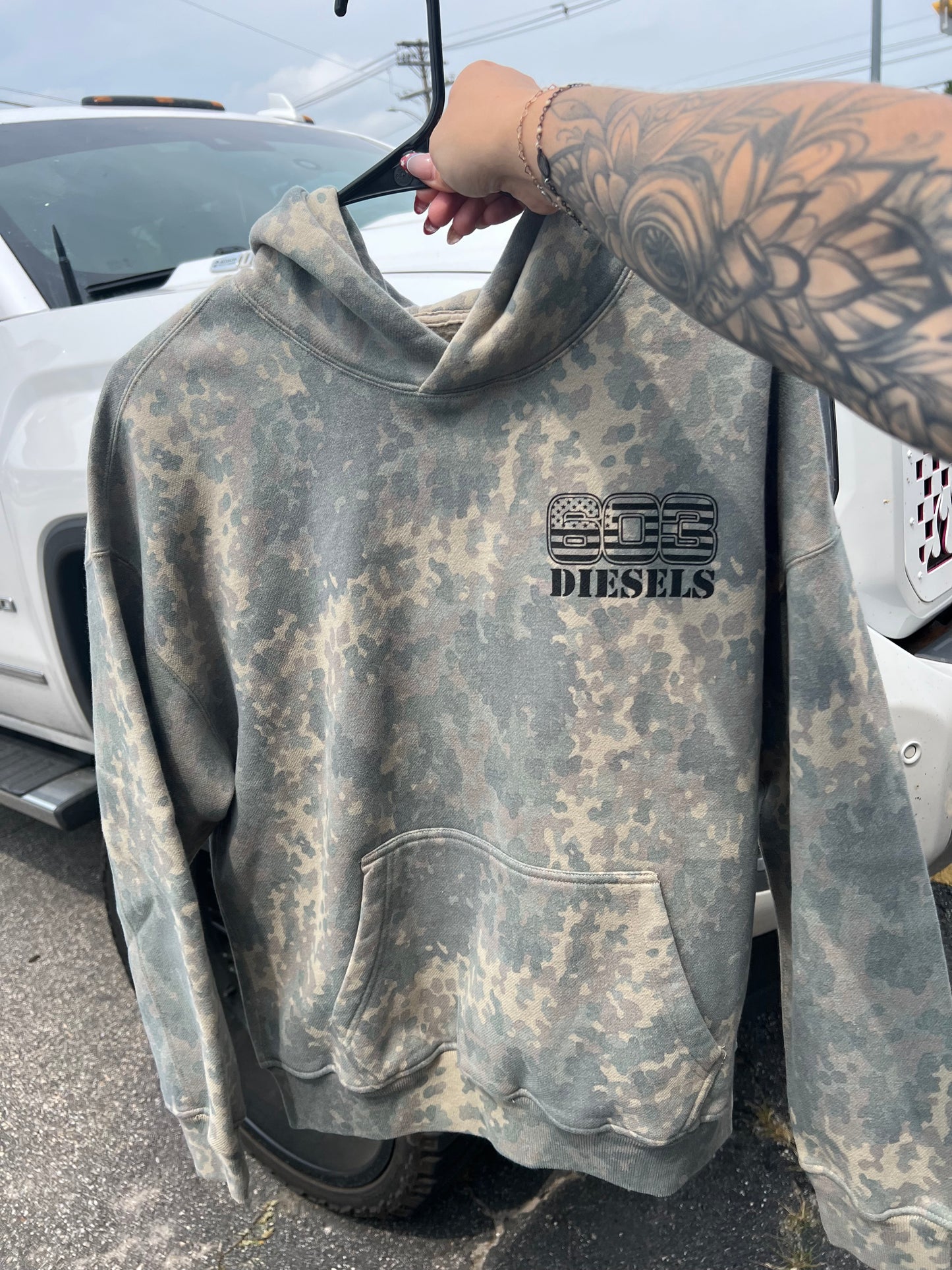 Olive Camo Hoodie