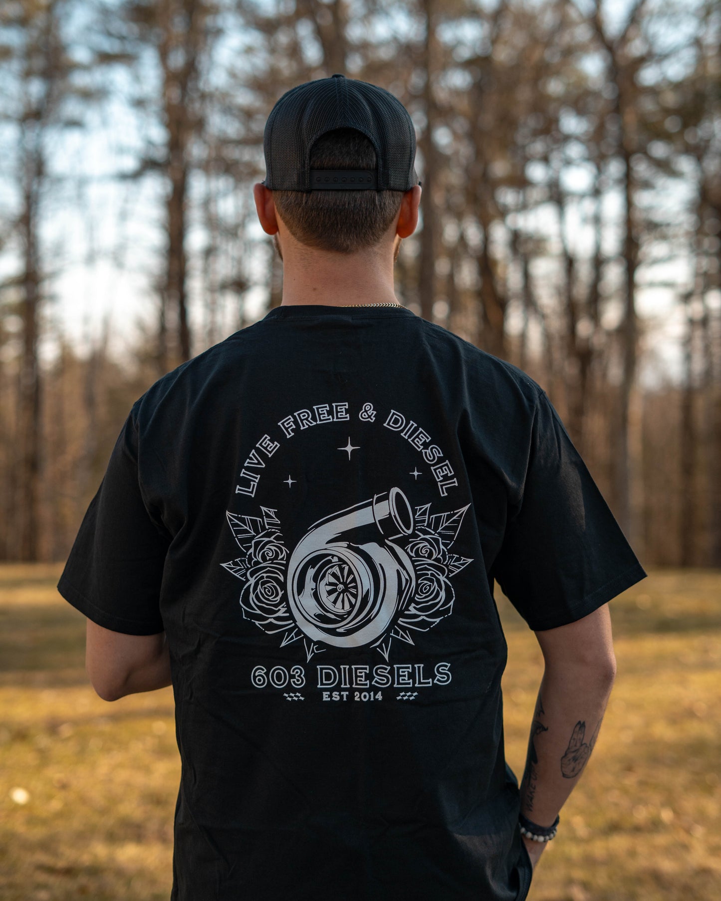 603 Diesels Roses Tshirt
