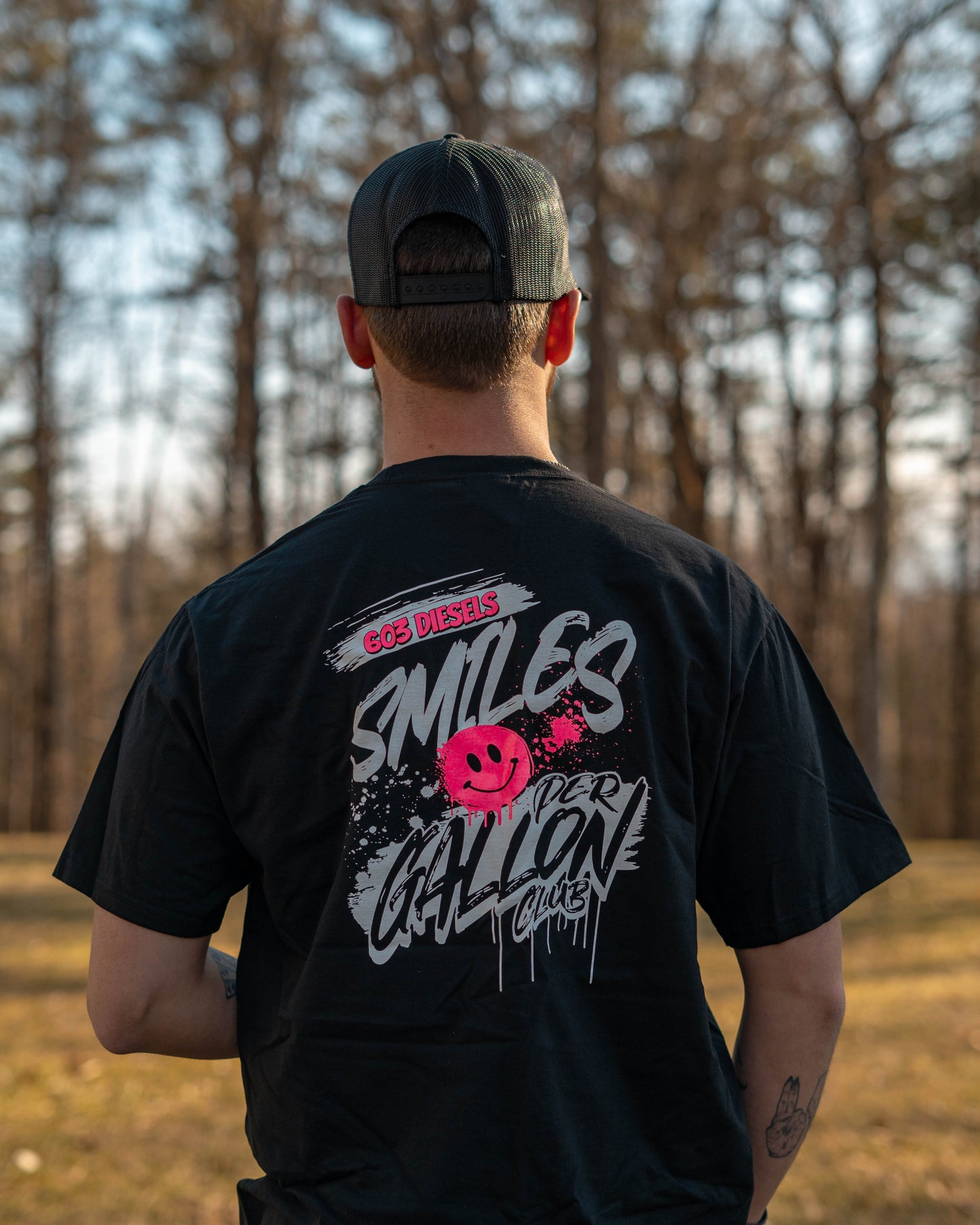 Smiles Per Gallon Club - Hot Pink Tshirt