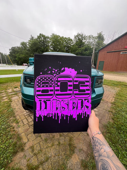 Violet 603 Spray Paint Tshirt