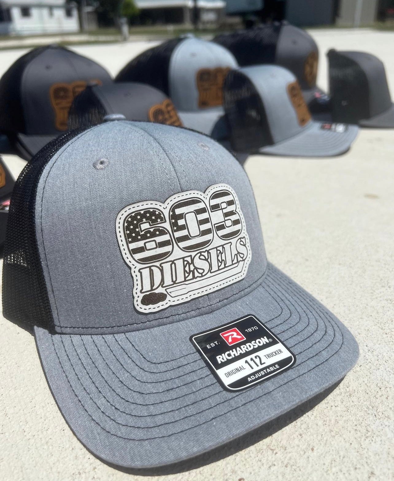 Leather Patch Richardson Hat