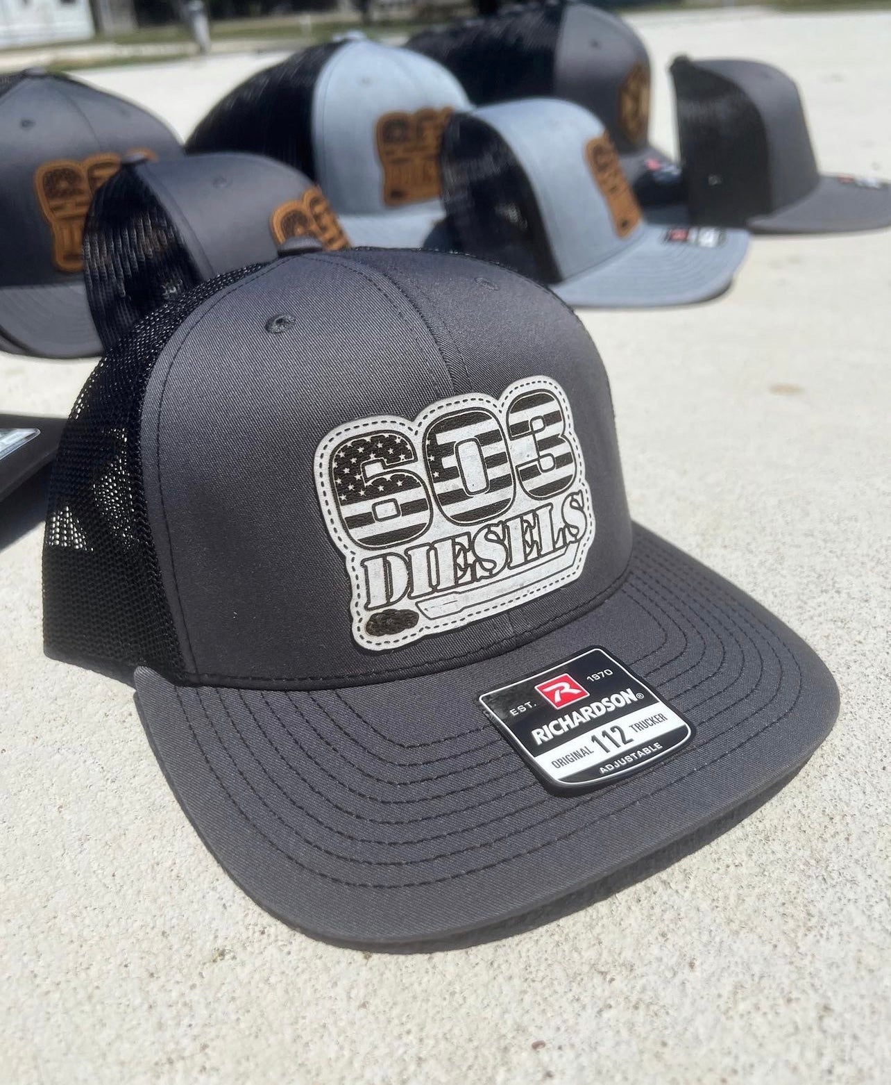 Leather Patch Richardson Hat