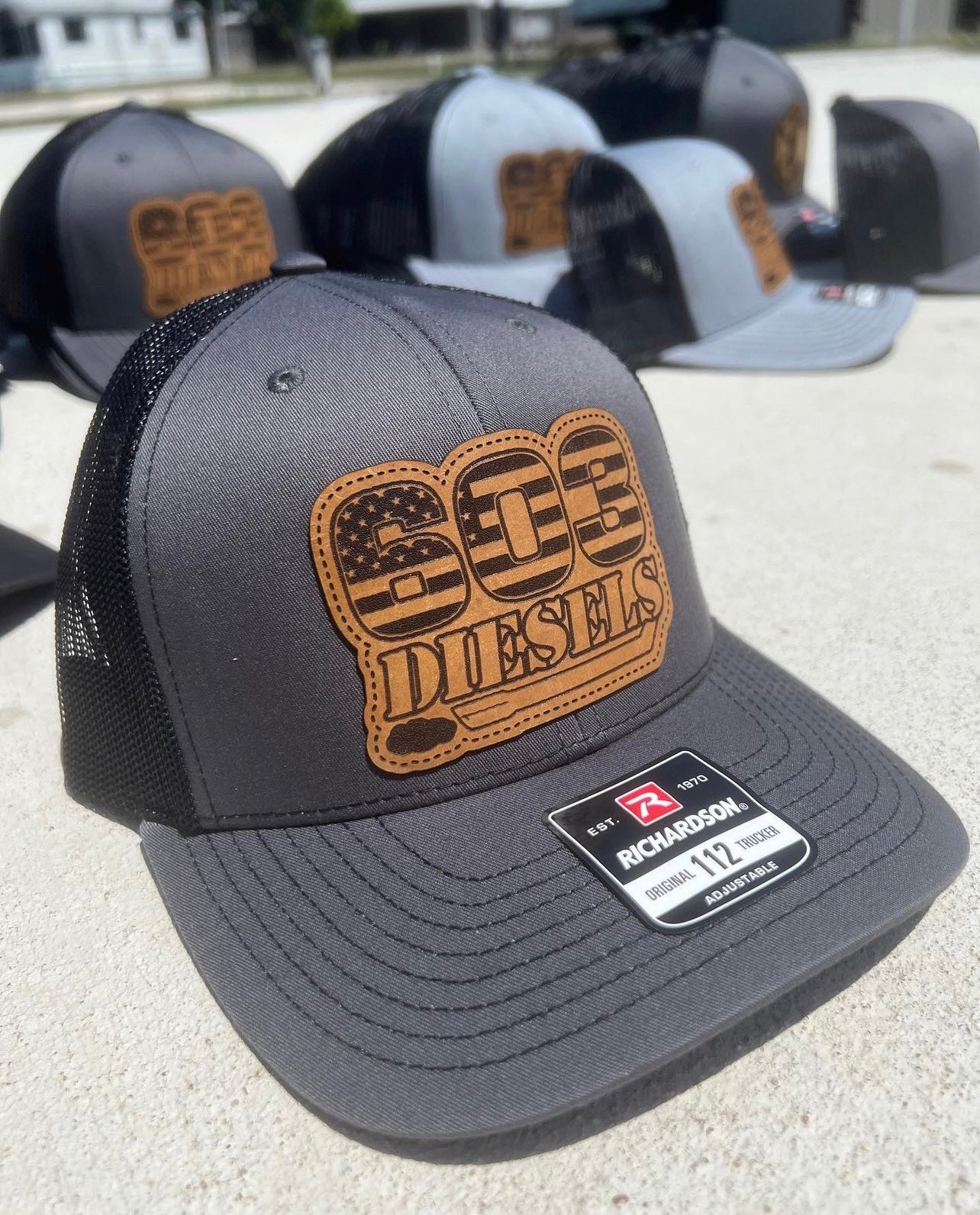Leather Patch Richardson Hat