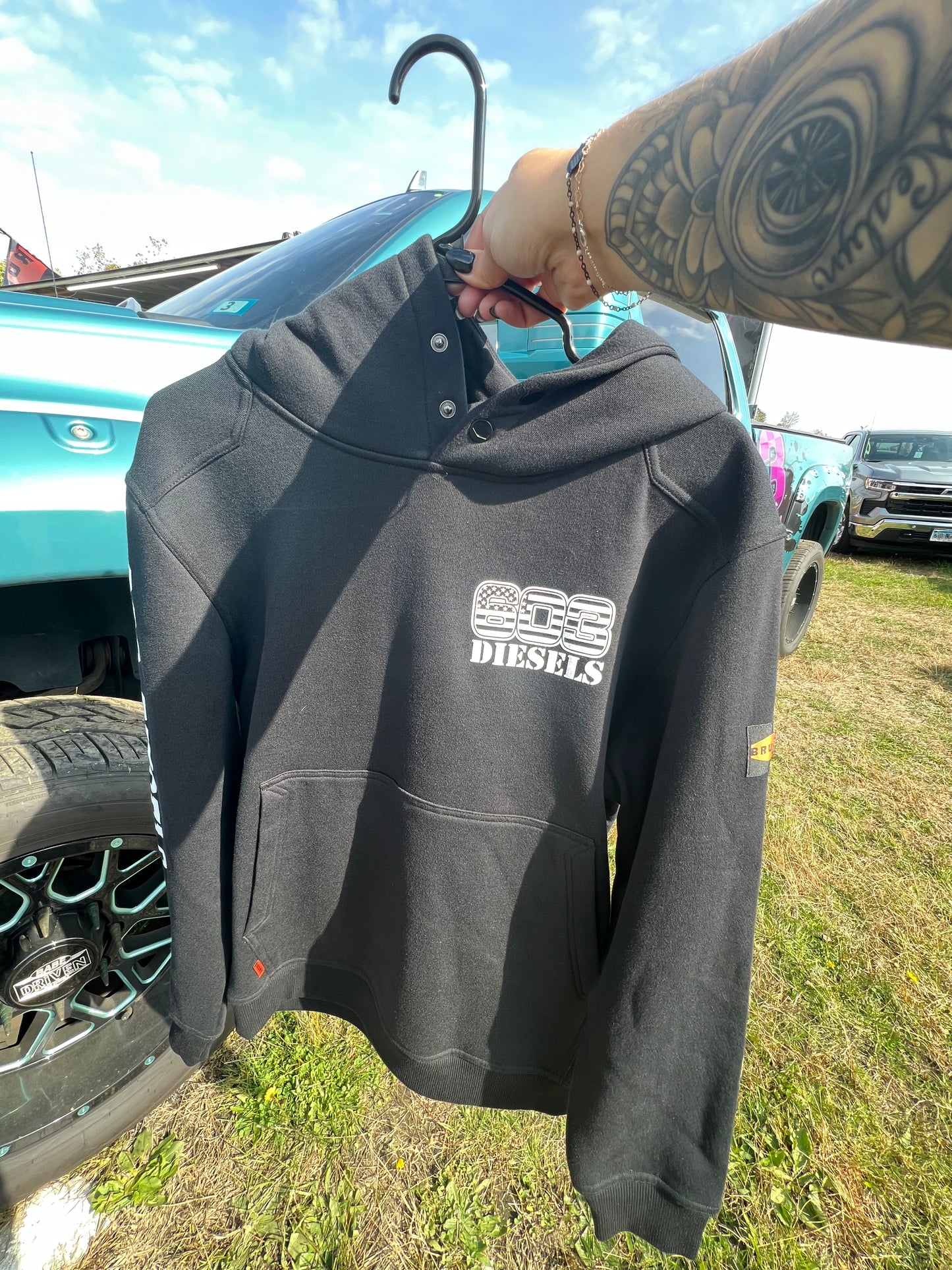 BRUNT 603 Logo - Black Shevlin Hoodie