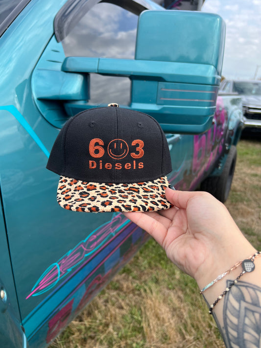Leopard Print Kids Hat