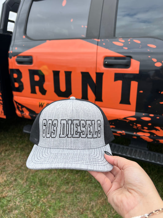 603 x Brunt Hat Outline Logo
