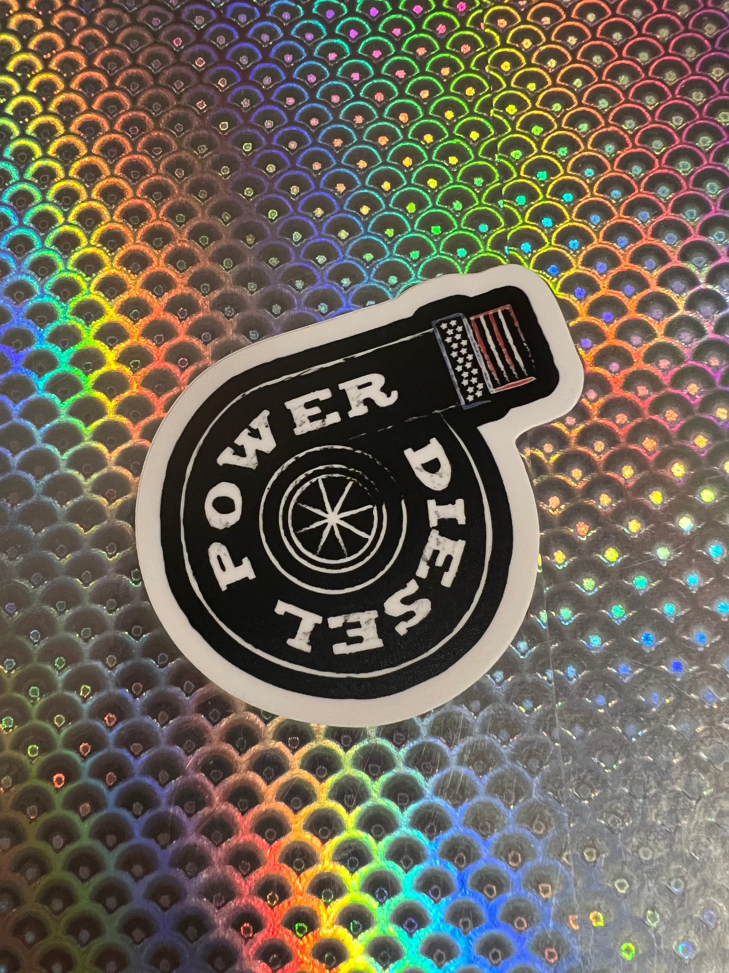 Diesel Power Turbo Sticker