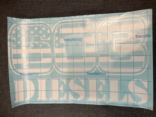 Large 603 Diesels Logo Decal
