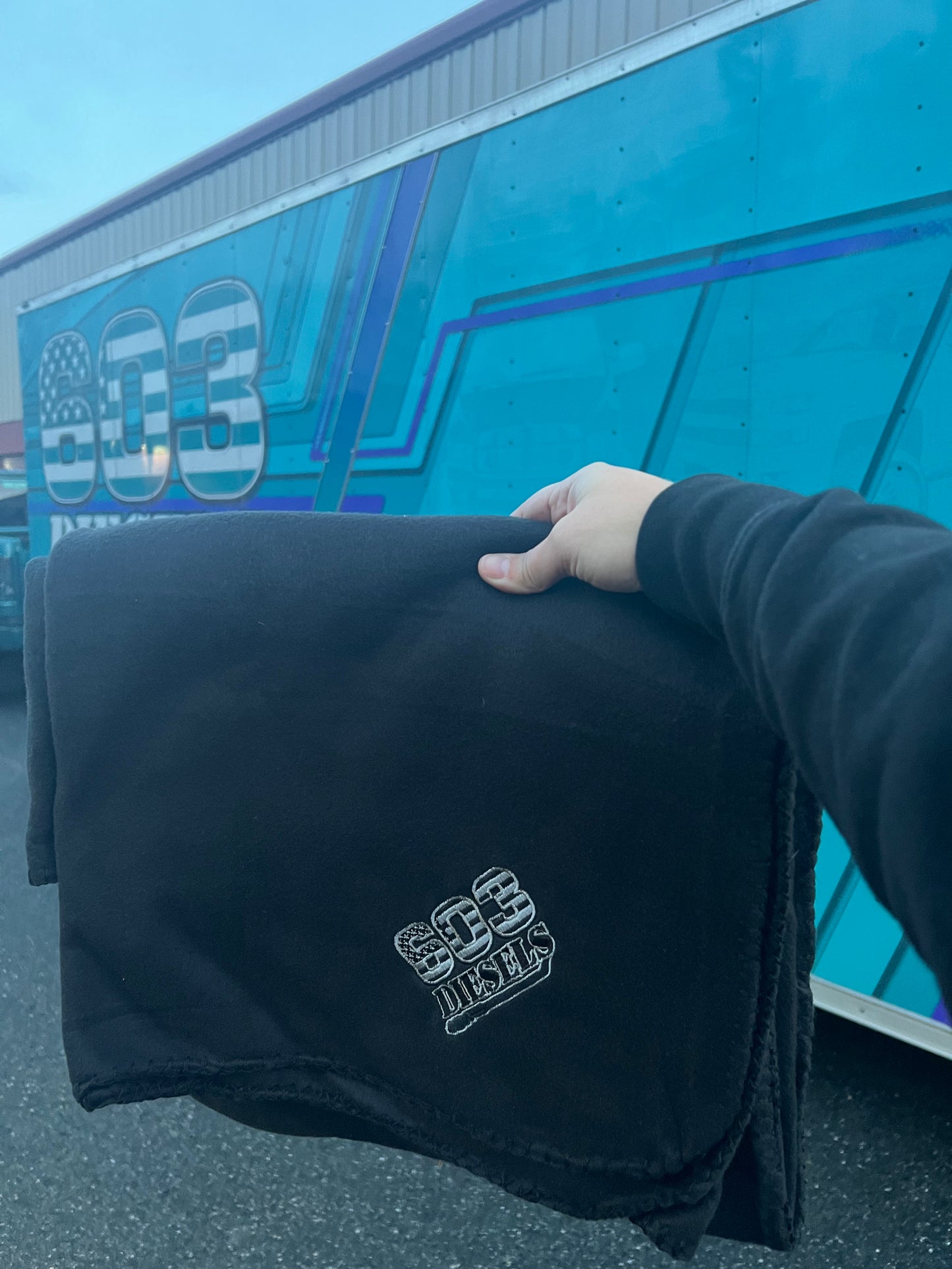 603 Diesels Fleece Blanket