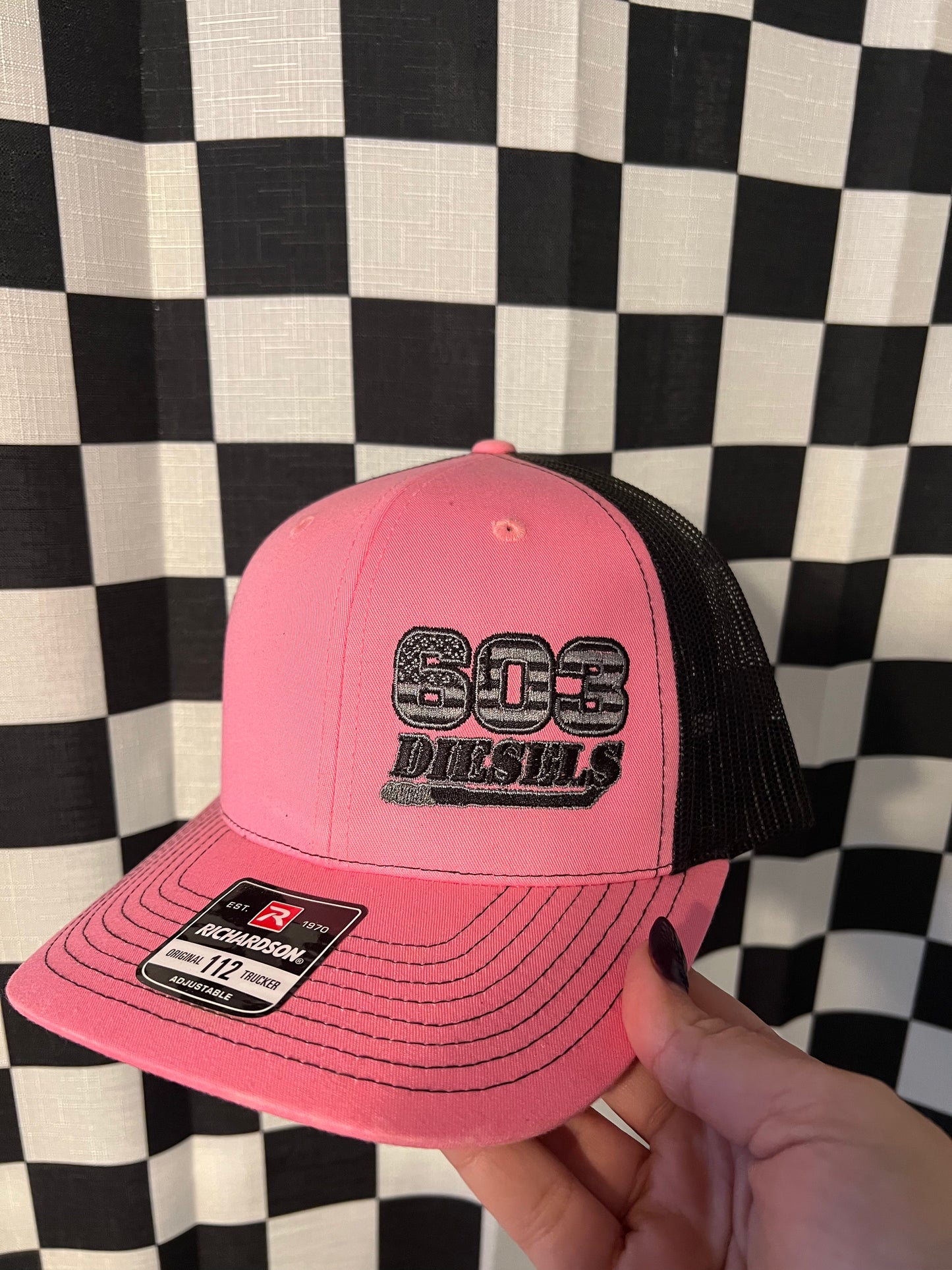 Flag Logo Embroidered Hat (colors)