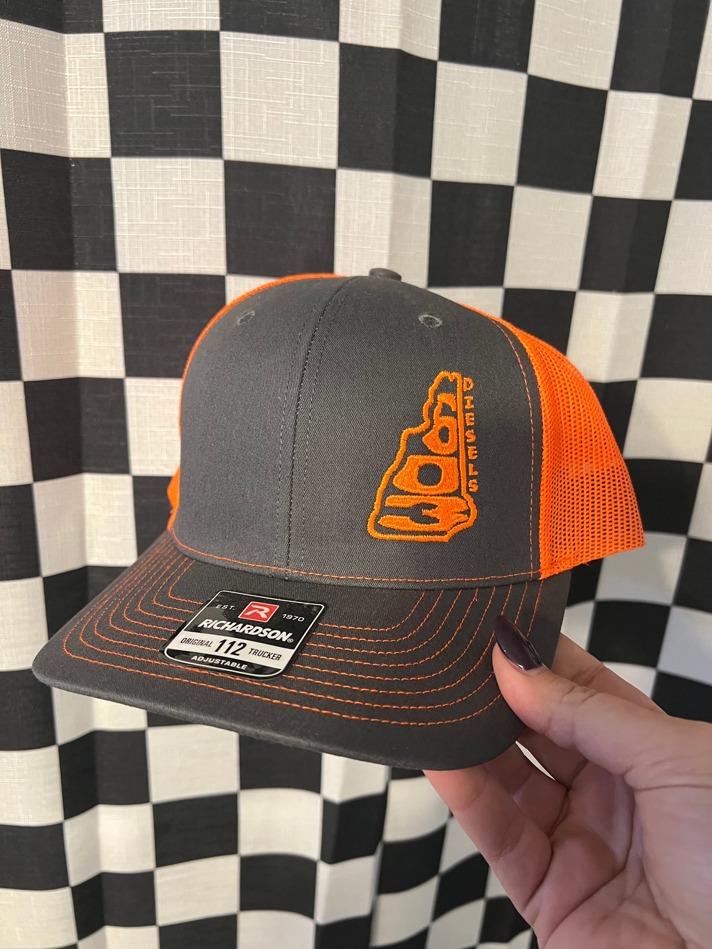 State Outline Embroidered Hat