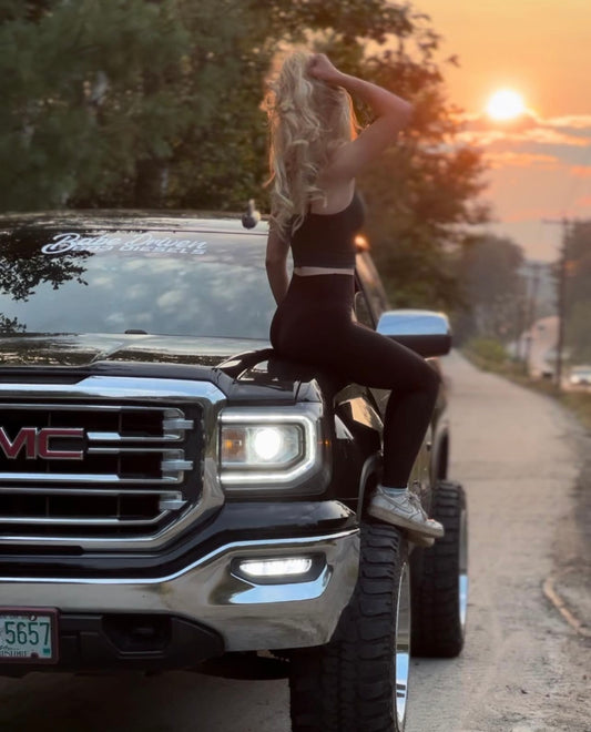 Diesel Babe Windshield Decal