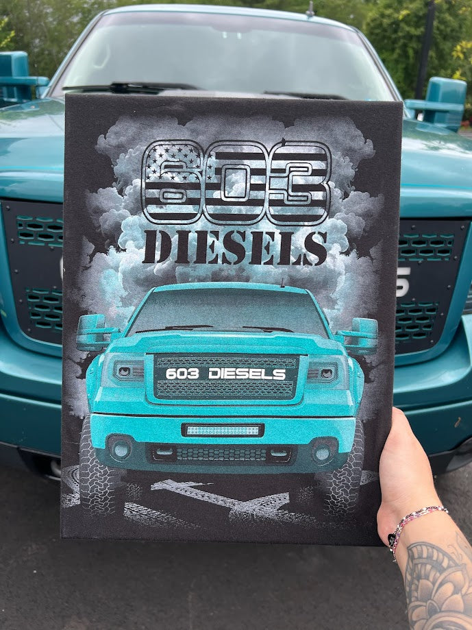 Her Teal Duramax Tshirt - 9