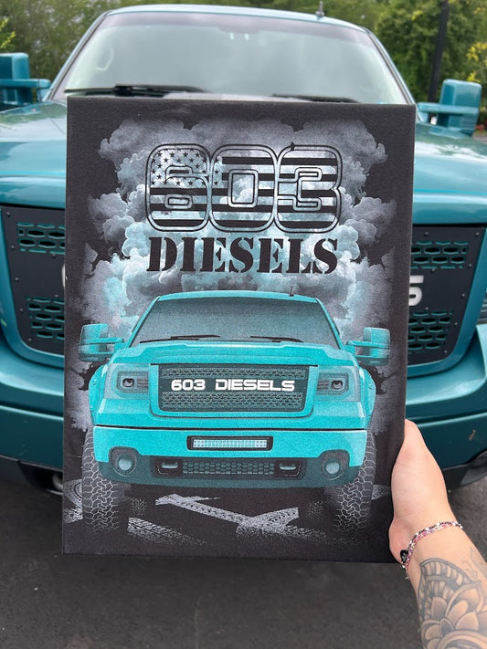 Her Teal Duramax Tshirt