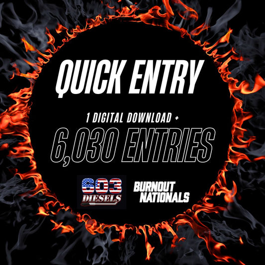 Quick Entry Pack - 6,030 ENTRIES
