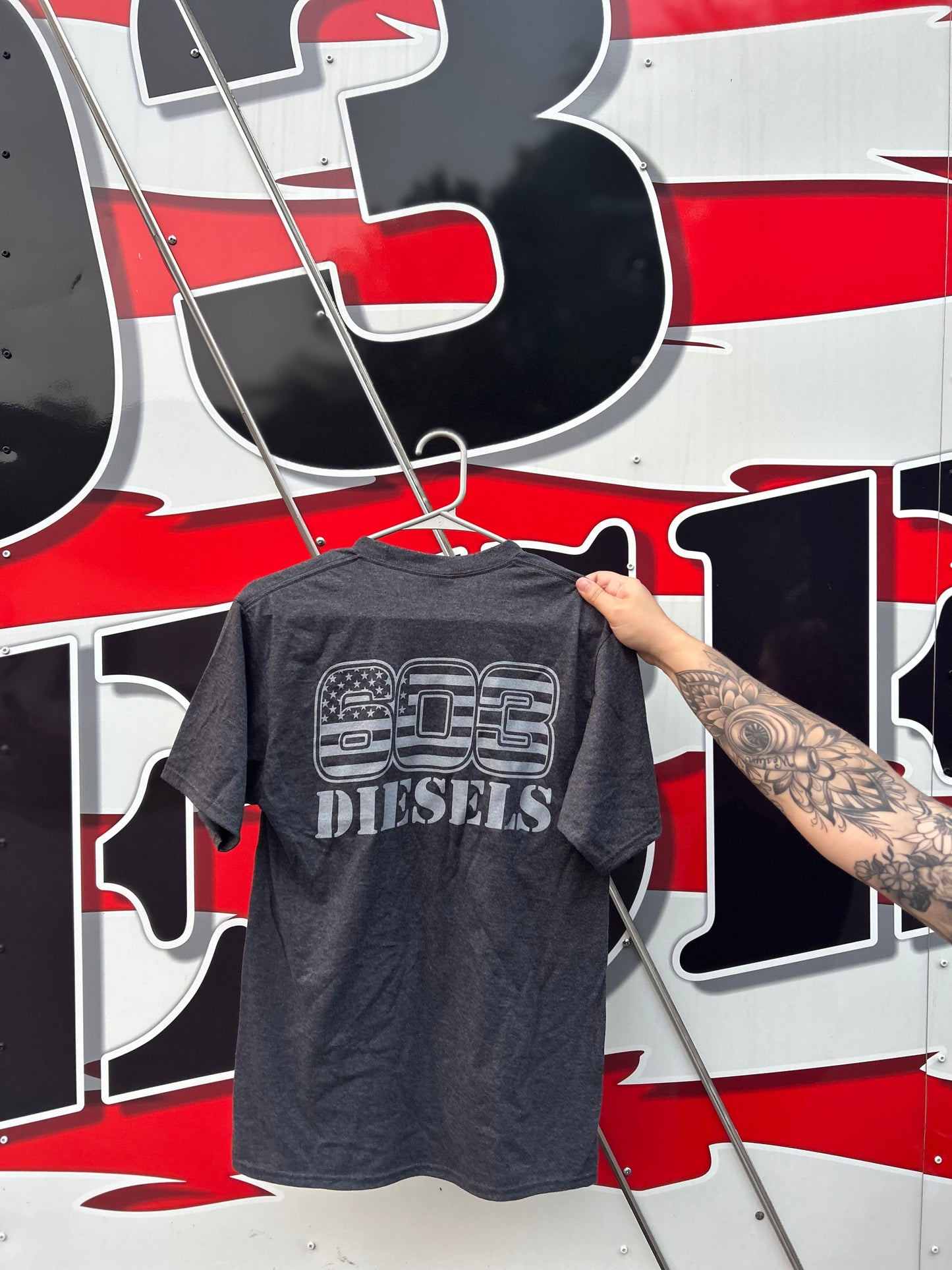 Grey 603 Diesels Tshirt