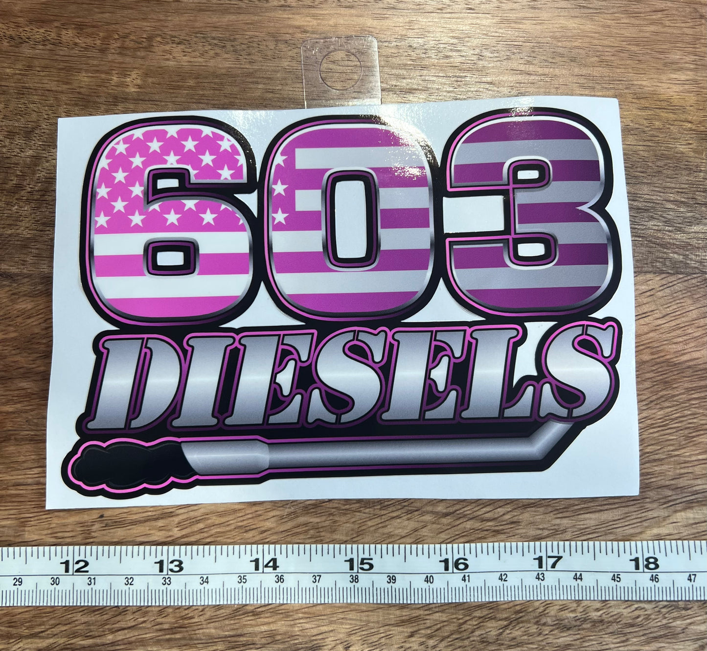 603 Diesels Classic Decal