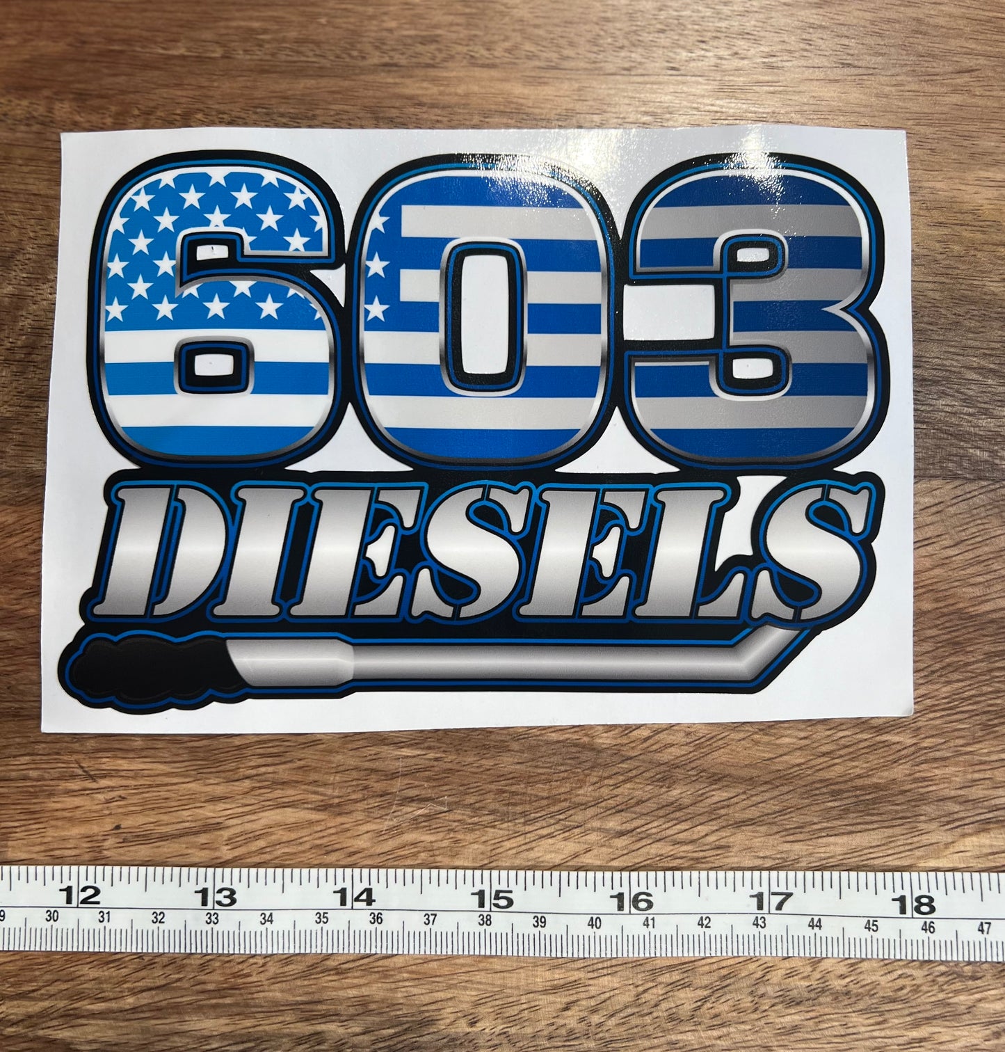 603 Diesels Classic Decal