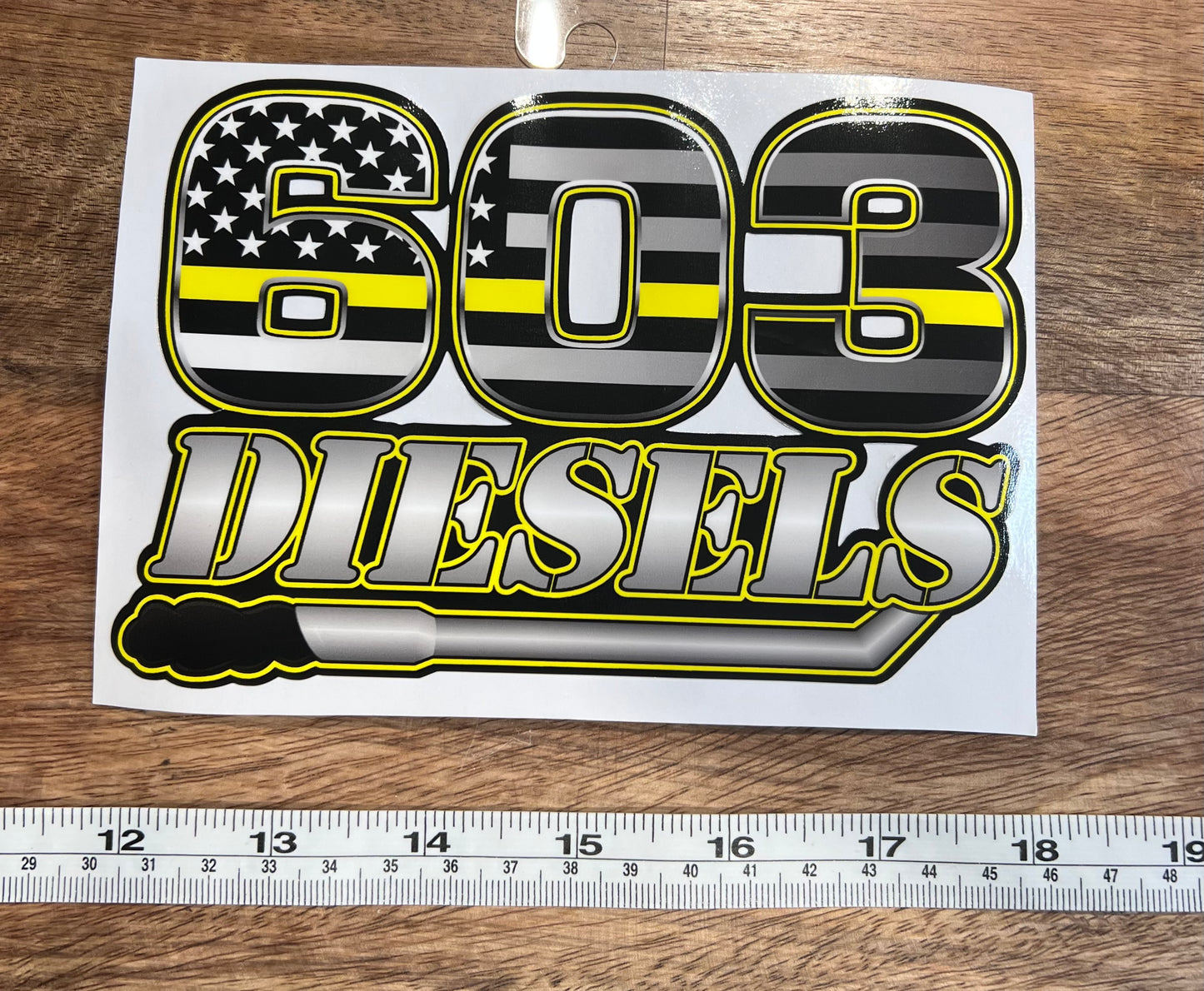 603 Diesels Classic Decal
