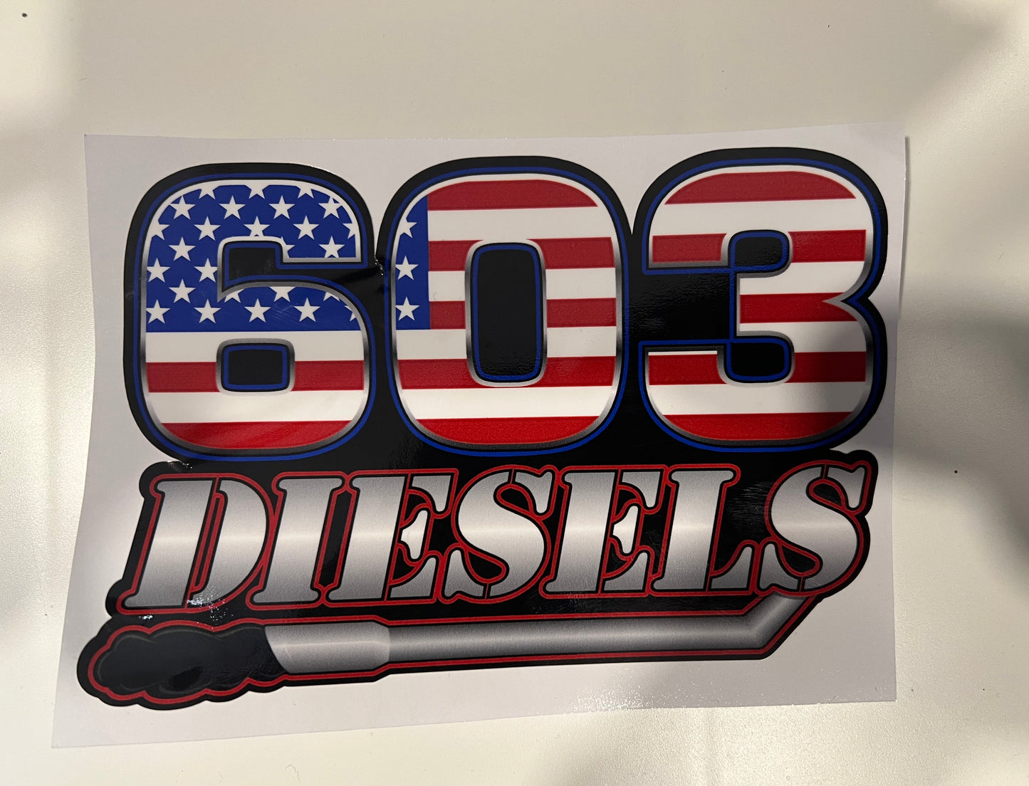 603 Diesels Classic Decal