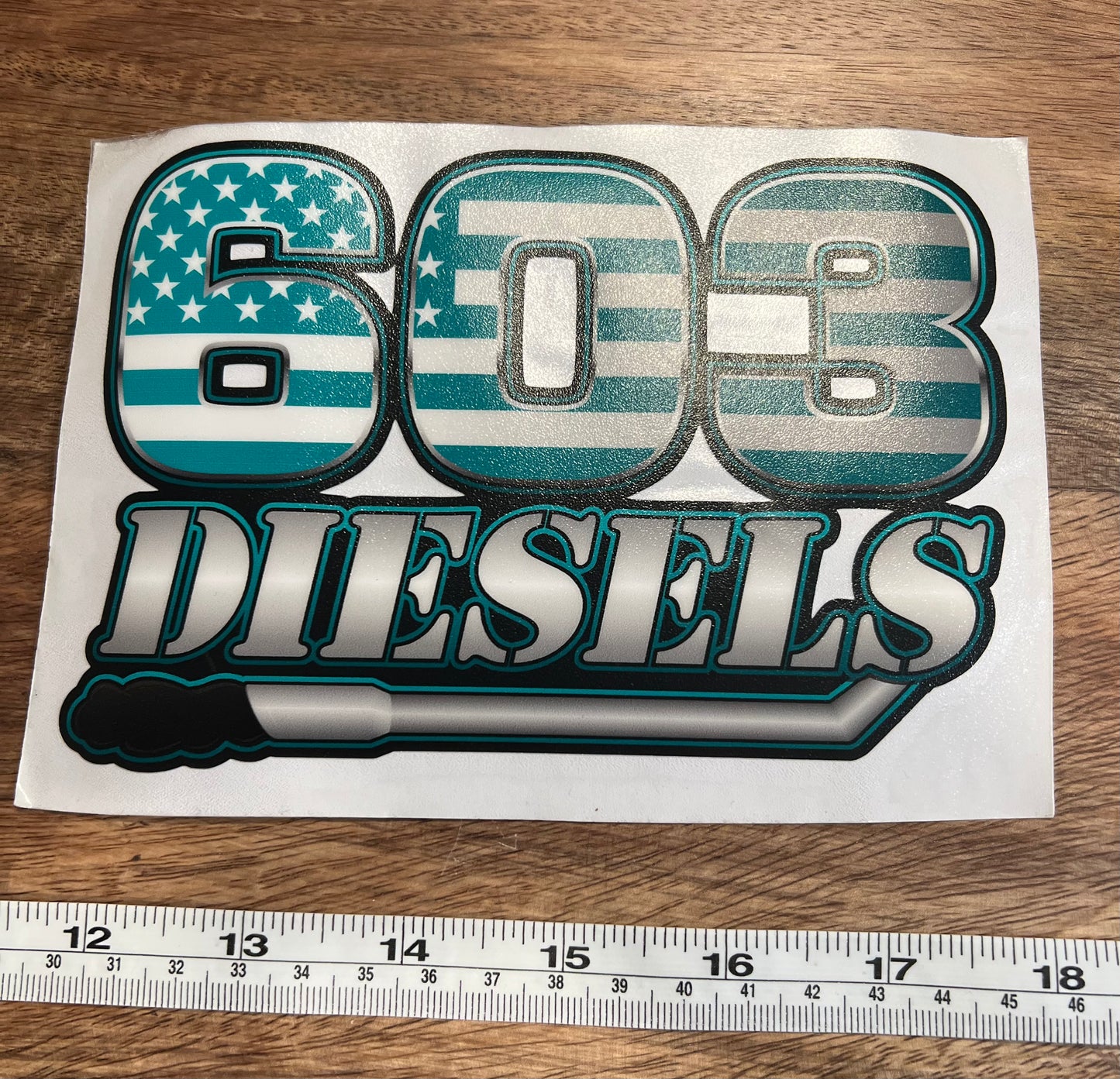 603 Diesels Classic Decal