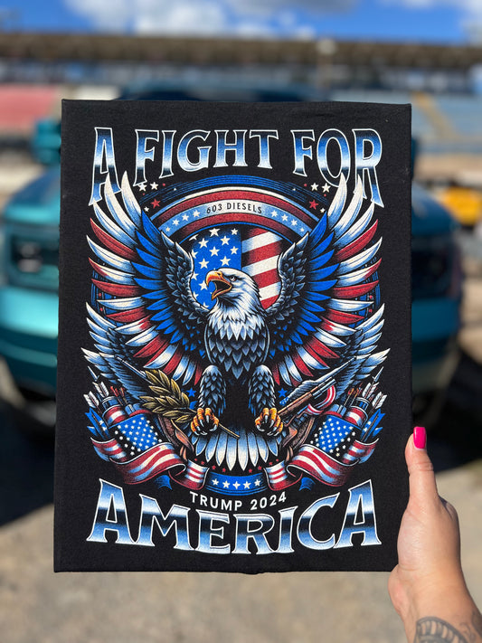 Fight For America... Trump 2024 Tshirt