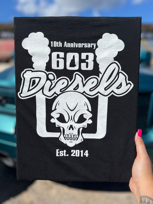 Skull Stack 10 Year Anniversary Tshirt