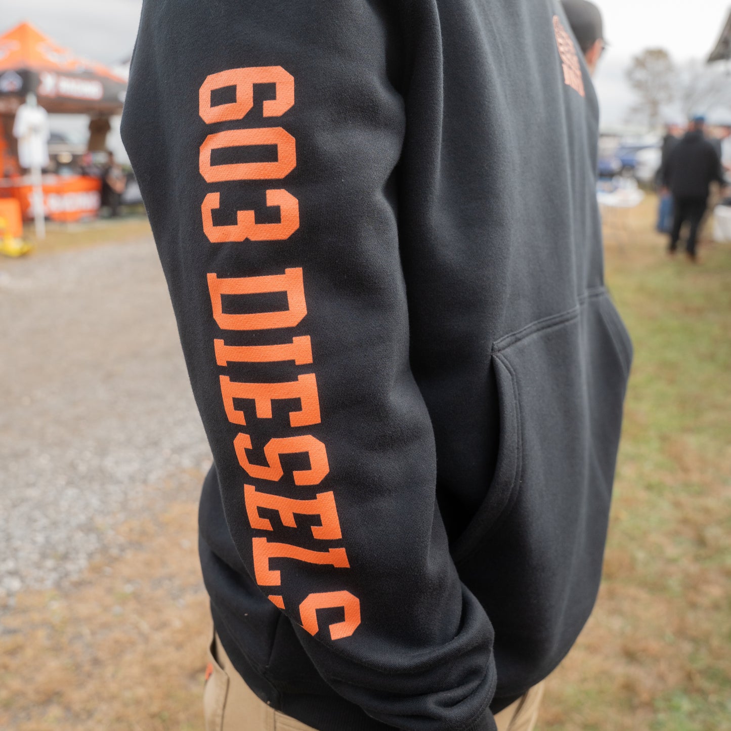 603 x BRUNT Orange Logo Hoodie