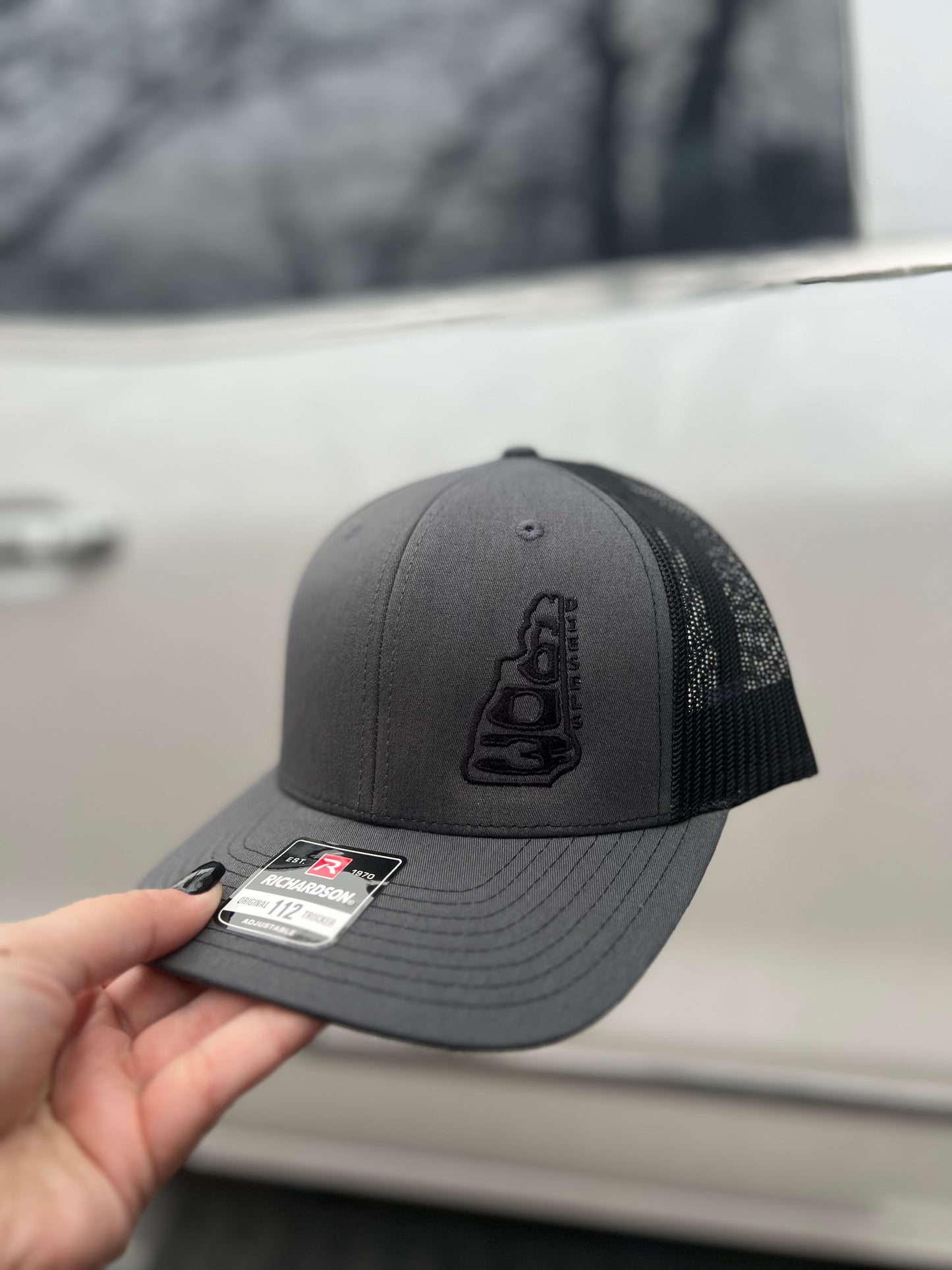 NH Outline Embroidered Hat