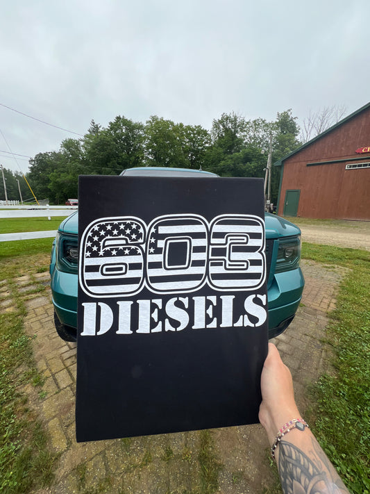Chrome 603 Diesels Logo Tshirt - 50
