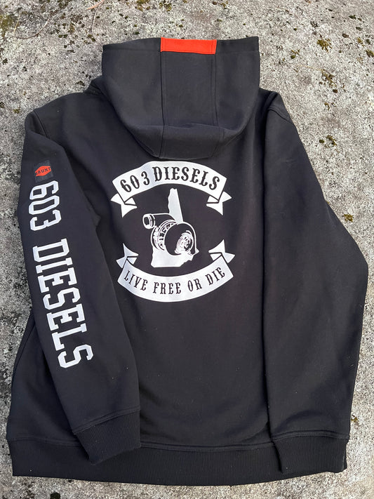 603 x BRUNT Classic Hoodie in Black