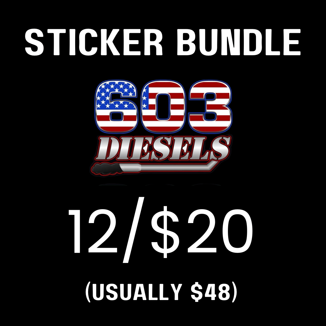 12PK Sticker Bundle – 603 DIESELS