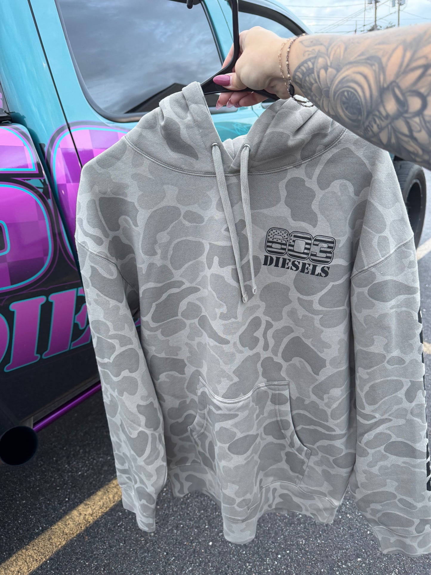 Light Duck Camo Hoodie