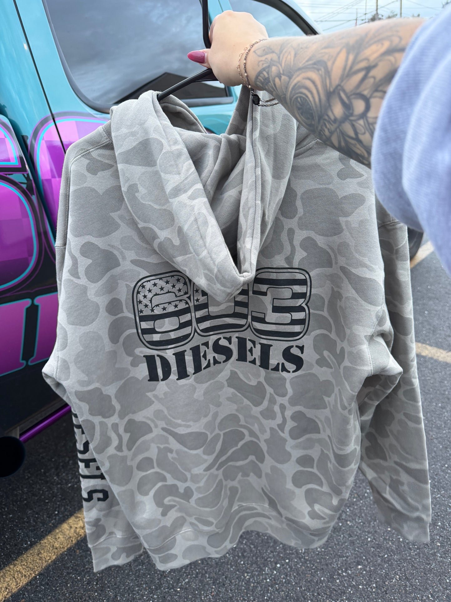 Light Duck Camo Hoodie
