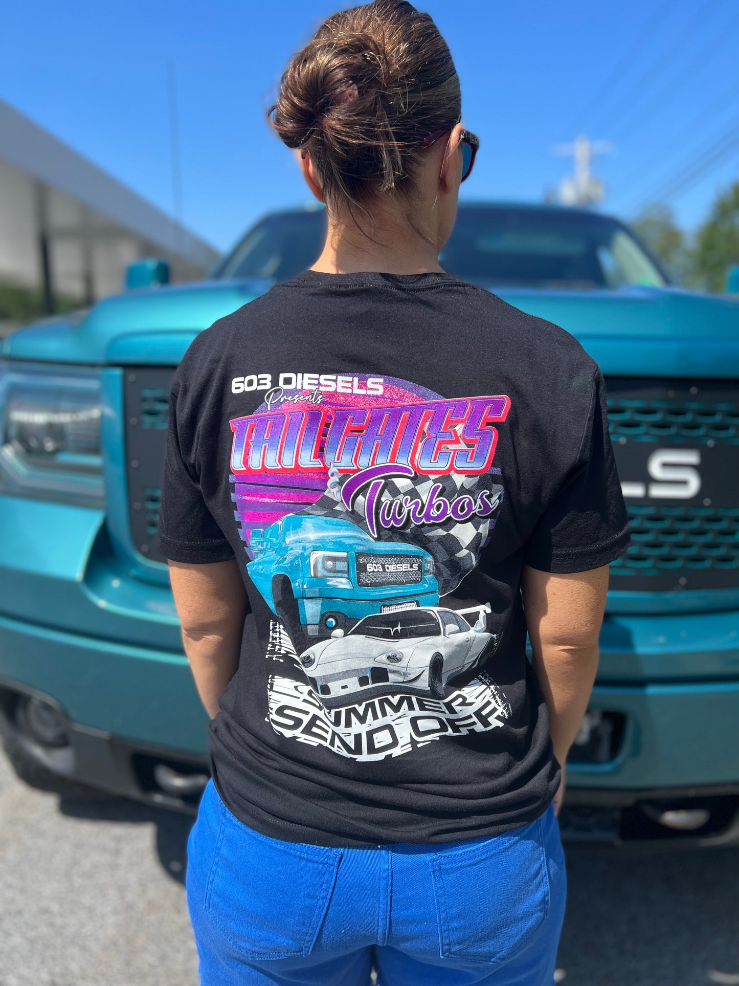 Tailgates & Turbos T-shirt