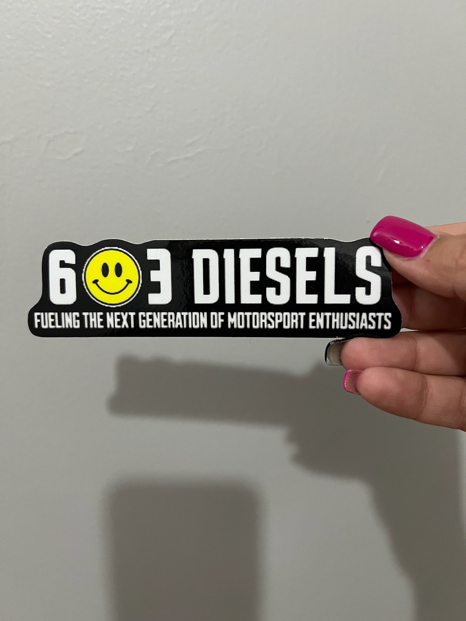 FUELING THE NEXT GENERATION SMILEY STICKER - 81 – 603 DIESELS