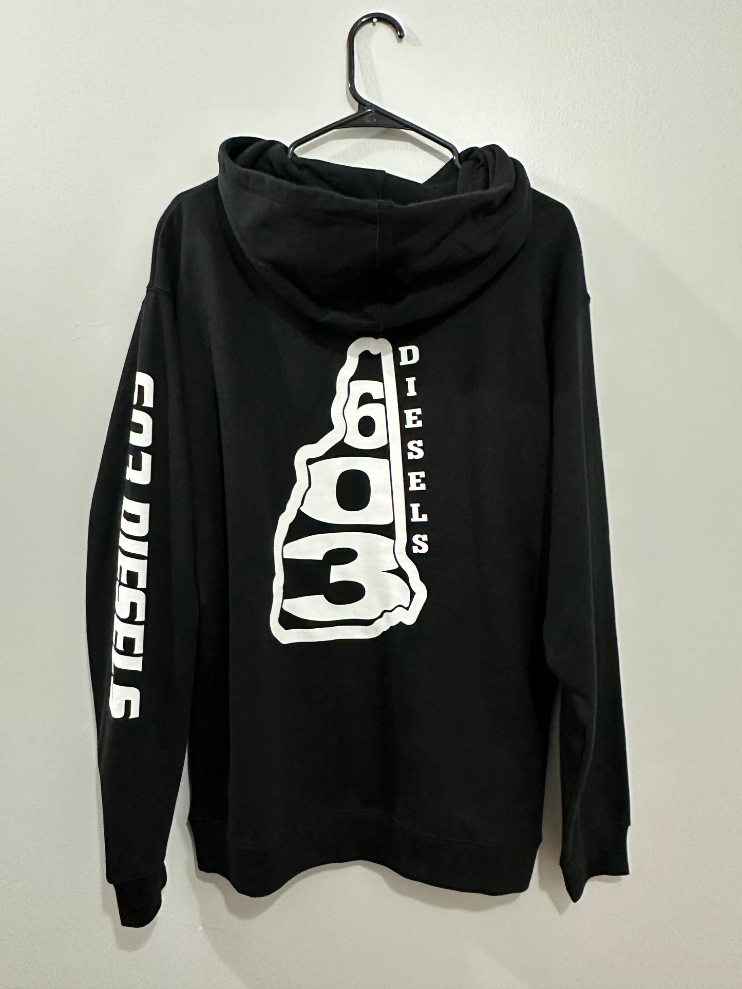 NH State Outline Hoodie