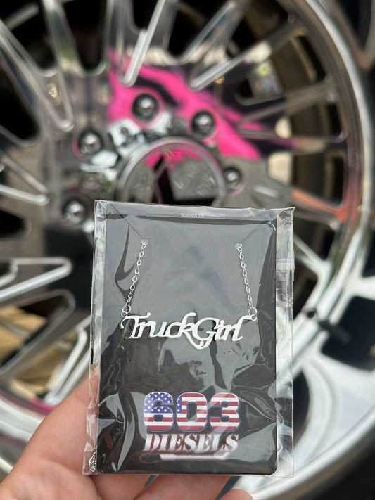 Truck Girl Necklace