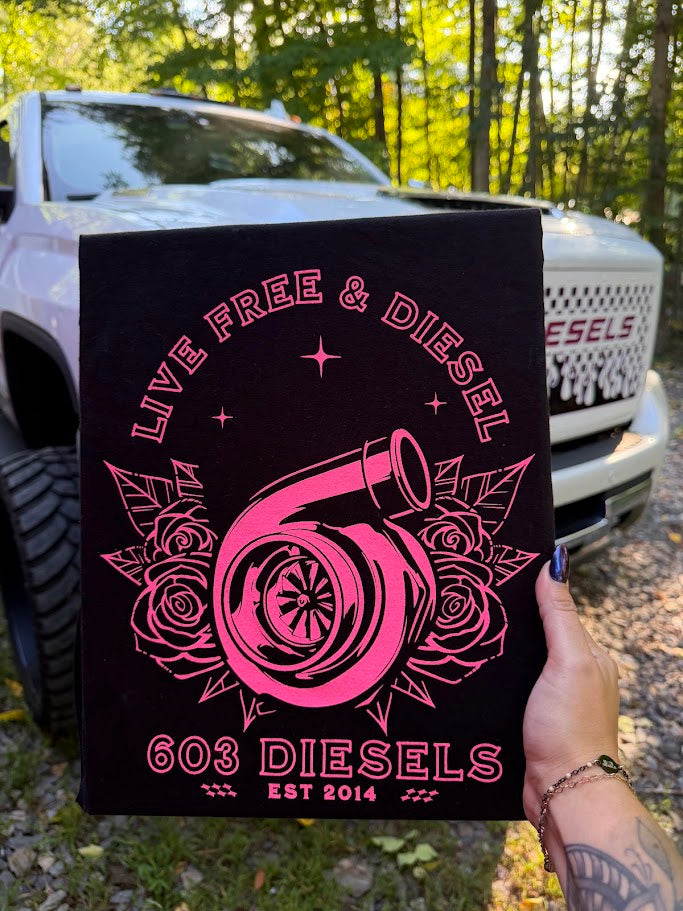 603 Diesels Roses Tshirt