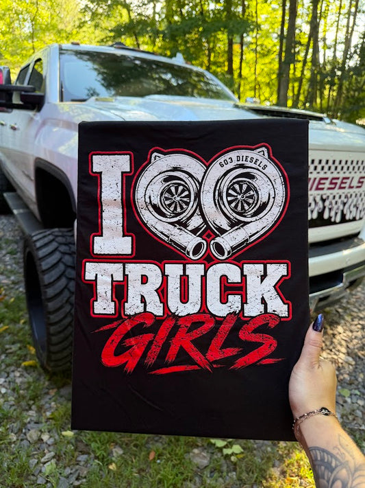I <3 Truck Girls Tshirt