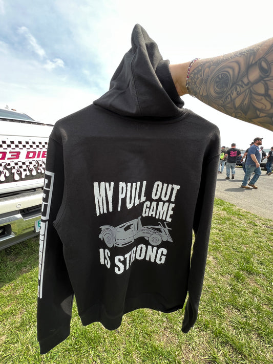 My pullout game is strong Hoodie - 12