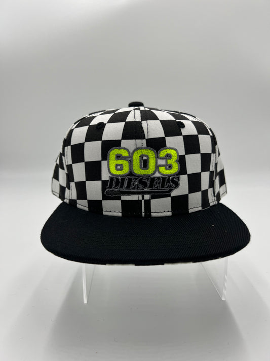 Checkered Kids Hat