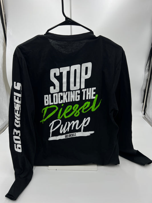 Stop Blocking The Diesel Pump Hoodie