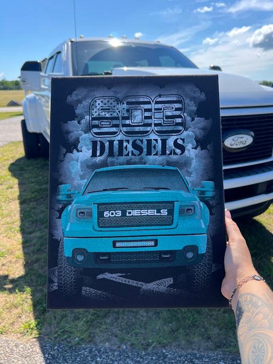 Her Teal Duramax Tshirt