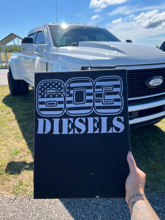Chrome 603 Diesels Logo Tshirt