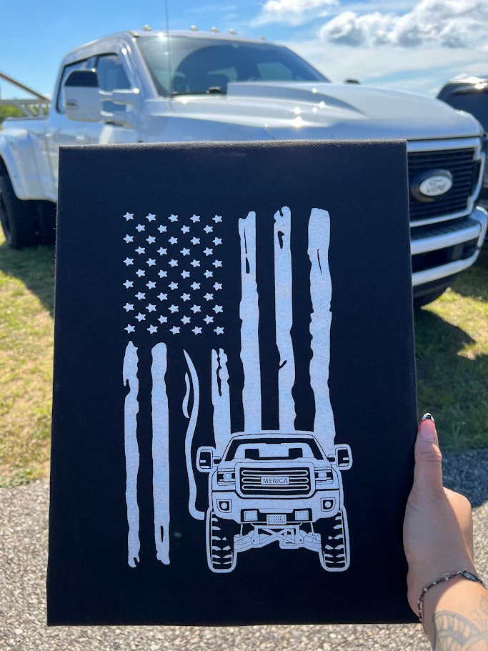 'Merica Flag Duramax Tshirt