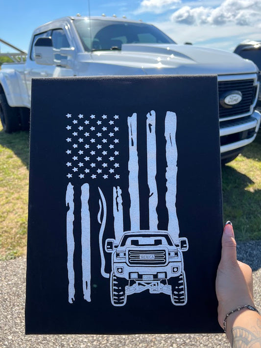 'Merica Flag Duramax Tshirt