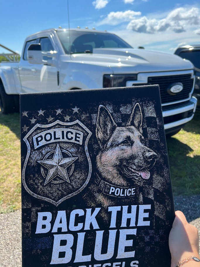 Back the Blue K9 Tshirt