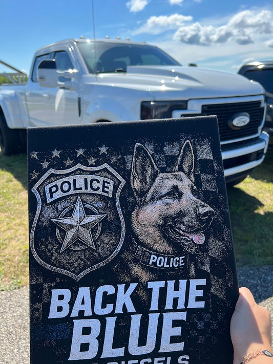 Back the Blue K9 Tshirt