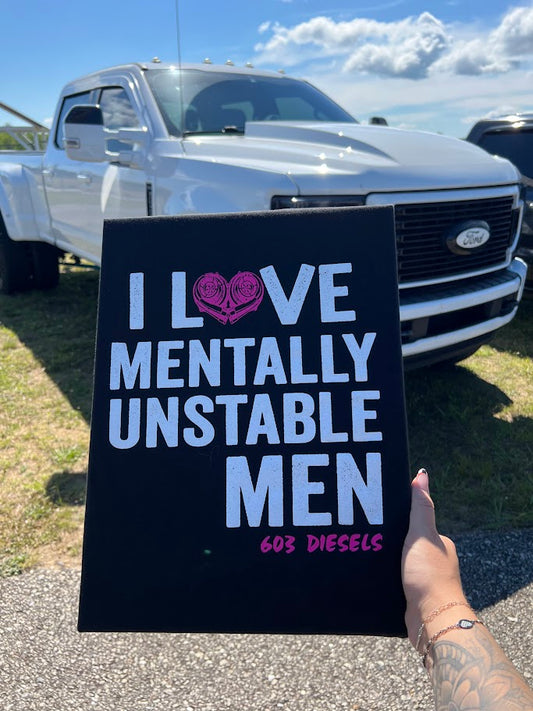 I love mentally unstable men Tshirt